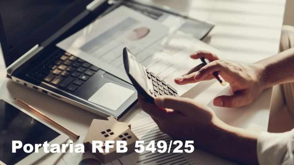 Portaria RFB 549/25 - Institui o Piloto da Reforma Tributária do Consumo - CBS
